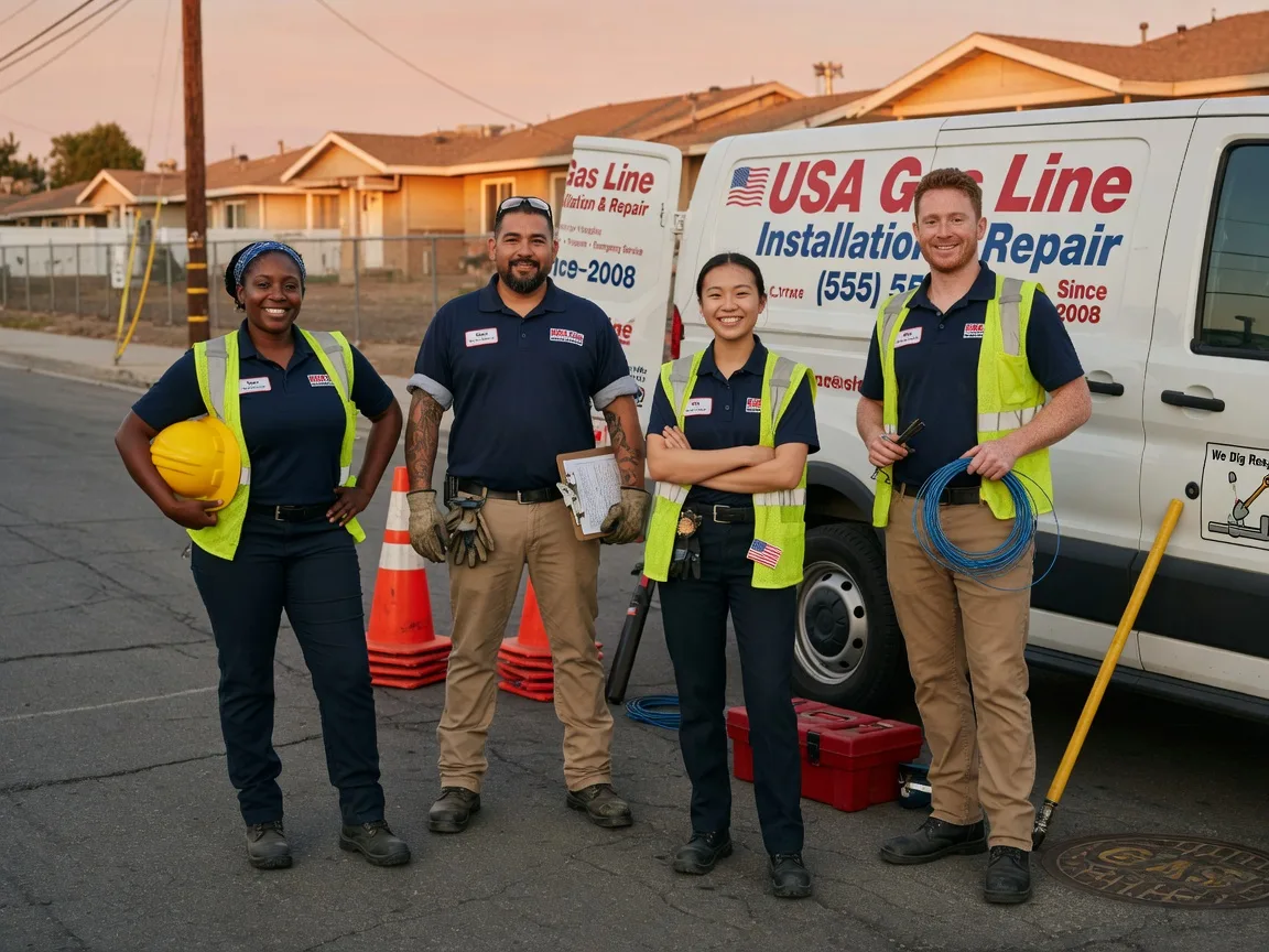 Gas Line Installation company in Holman, NM